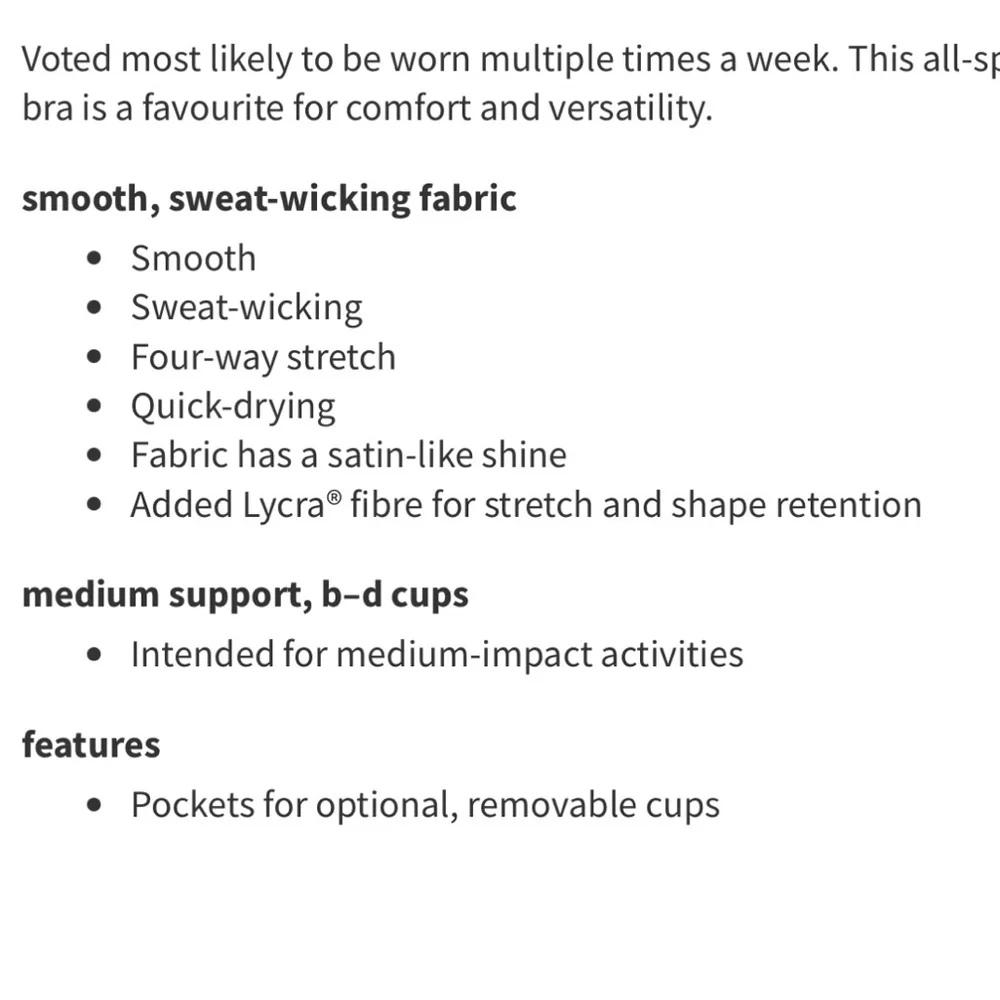 Lululemon Energy Longline Bra *Medium Support, Satin Shine - Picture 3 of 3